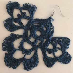 Handmade crochet earrings